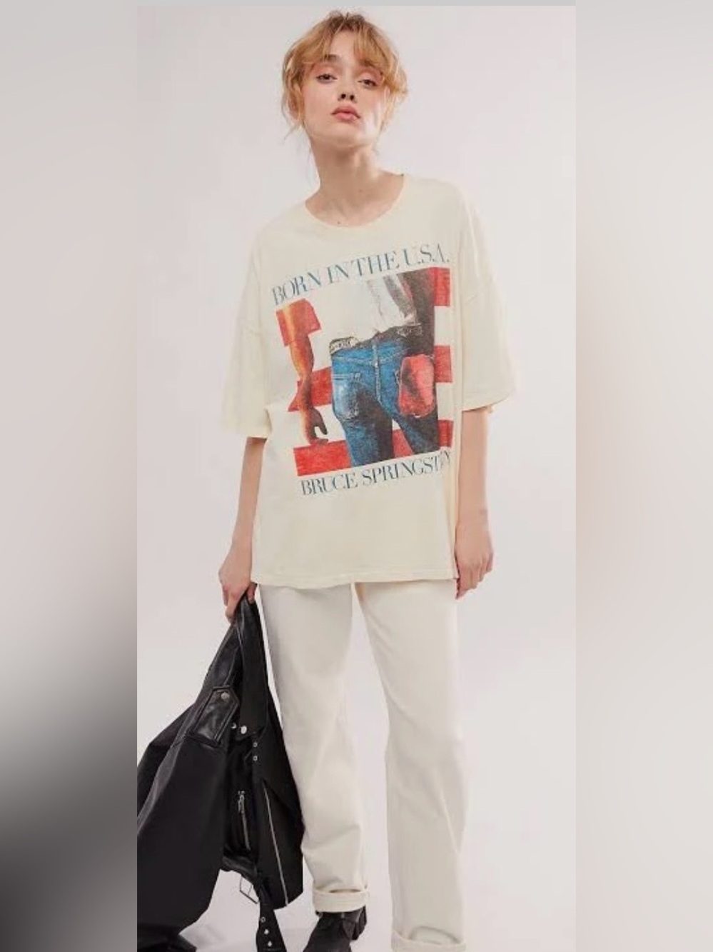 Daydreamer Bruce Springsteen Born in the U.S.A. Graphic Tee OS NWT